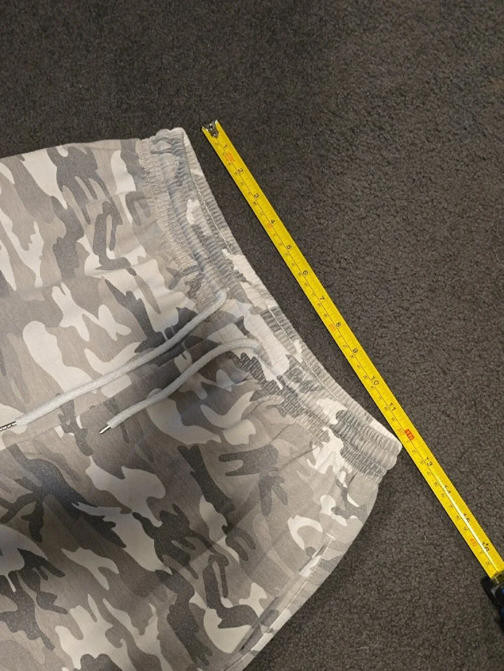 Gray Camo Jogger Sweatpants - Picture 2 of 4